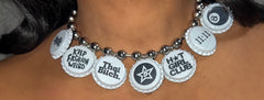 Cap Choker Necklace