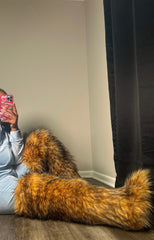 Thigh High Fur Boots