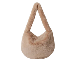 Tan Cozy Hobo Bag