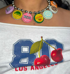 Cap Choker Necklace
