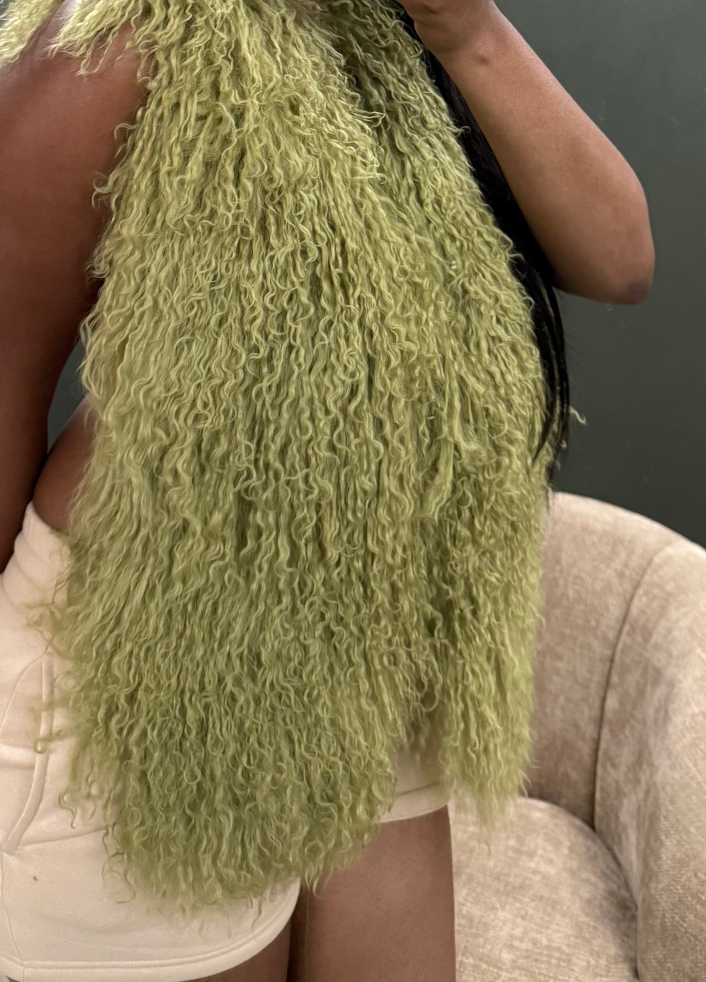 Mongolian Fur Vest