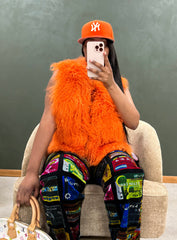 Mongolian Fur Vest