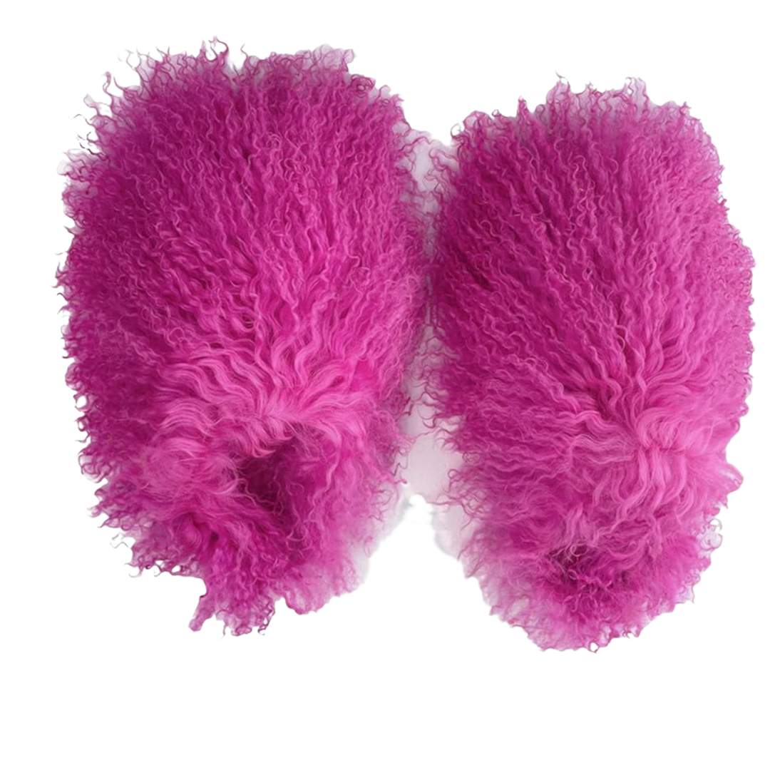 Hot Pink Frenzy Mongolian Slides