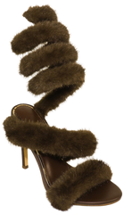 Cozy Infinity Fur Heel